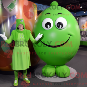 Personaggio mascotte Green...