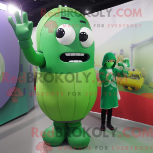 Postava maskota Green Human...