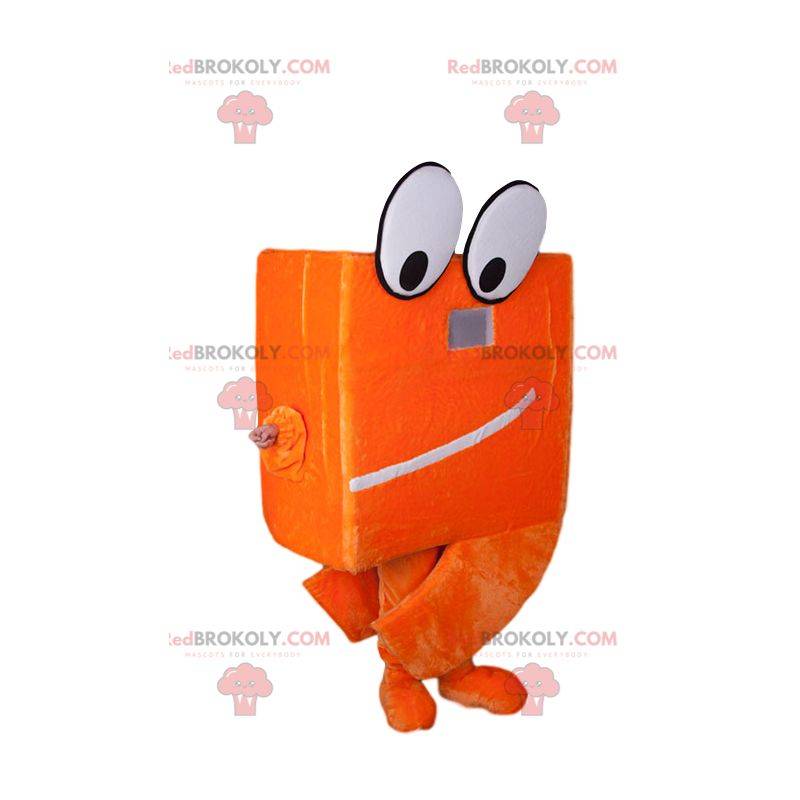 Big eyed box maskot