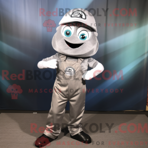 Sølv anheng maskot kostyme...