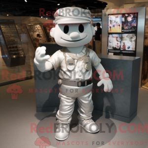 Sølv vedhæng maskot kostume...