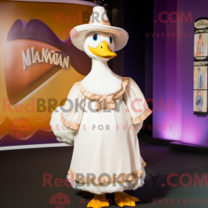 Costume mascotte de cygne...