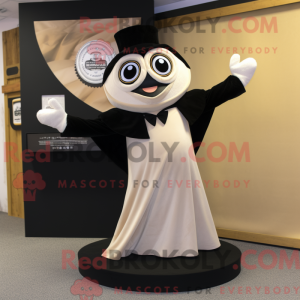 Tan Contortionist mascot...