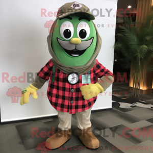 Olive Wrist Watch mascot...