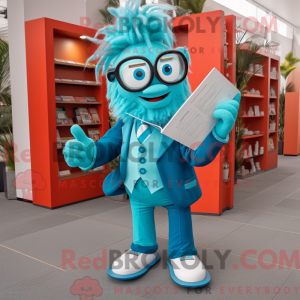 Personnage mascotte Cyan...