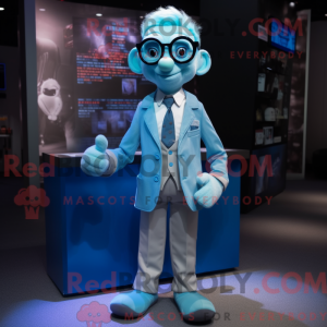 Personnage mascotte Cyan...