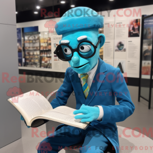 Personnage mascotte Cyan...