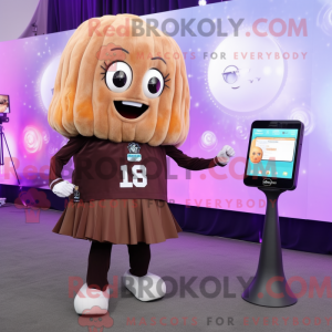 Brown Jellyfish mascot...