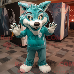 Disfraz de mascota Teal...
