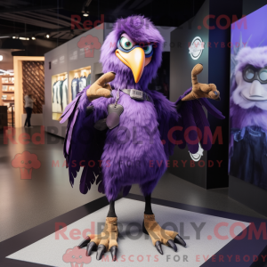 Lavendel Harpy maskot...