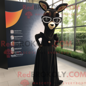 Black Gazelle mascot...