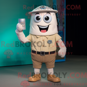 Cream Soda Can maskot...