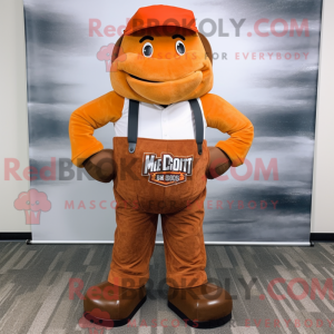 Rust Advokat maskot kostume...