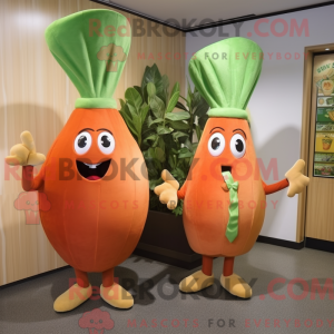 Rust Radijs mascottekostuum...