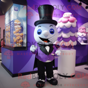 Postava maskota Purple Ice...