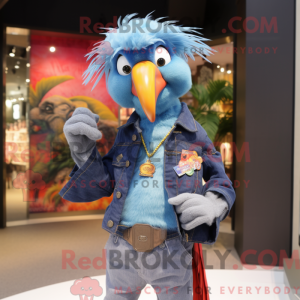 Macaw-maskotkostyme kledd...