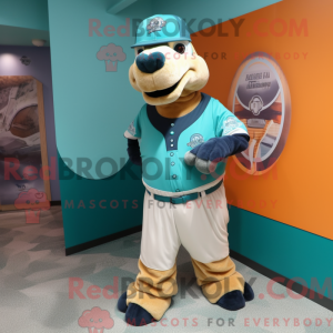 Disfraz de mascota Teal...