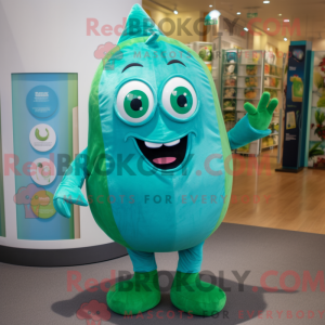 Turkis agurk maskot...