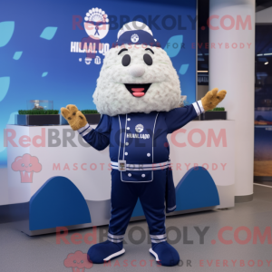 Navy Falafel maskot kostume...