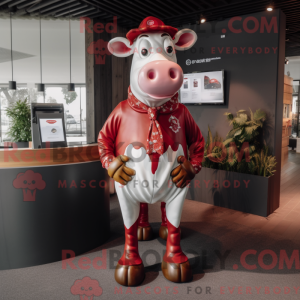Red Cow mascarado drakt...