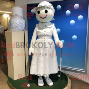 Golfbold maskot kostume...