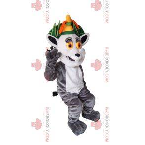 Mascot of King Julian, famous Madasgacar lemur. King Julian Costume