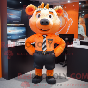 Disfraz de mascota Orange...