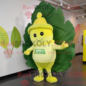 Personaggio mascotte foglia...
