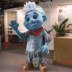 Disfraz de mascota Sky Blue...