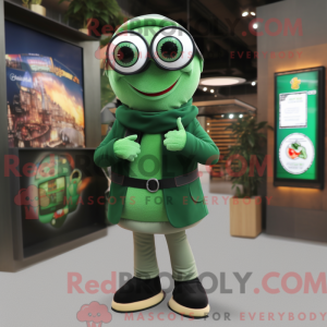 Forest Green Gyro mascot...