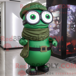 Forest Green Gyro mascot...