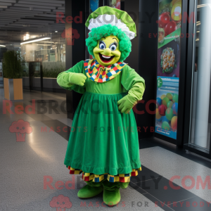 Groene clown...