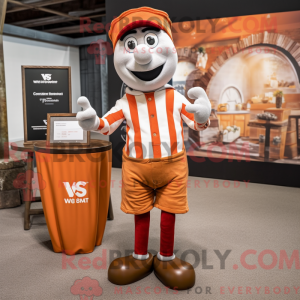 Rust Mime mascot costume...