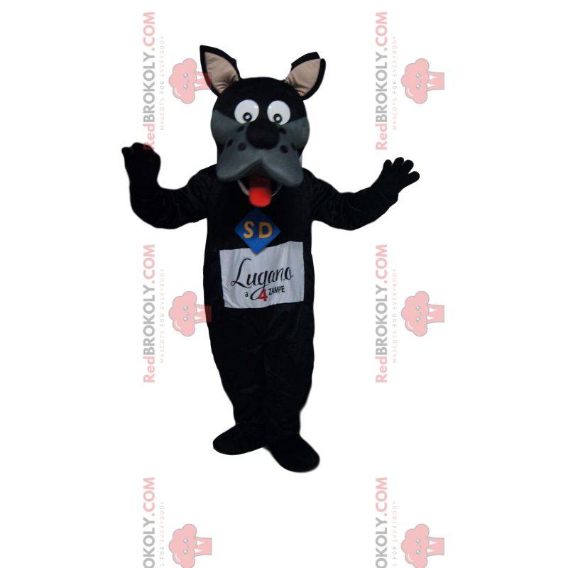 Mascot of Scoubidou, the famous friendly and greedy dog Mascot of Scoubidou, the famous friendly and greedy dog