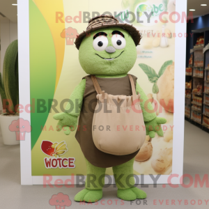 Postava maskota Olive Fried...