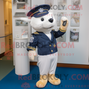 Navy Champagne maskot...