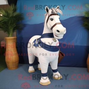 Navy Quagga mascot costume...