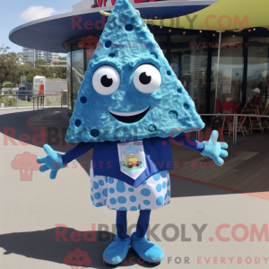 Blue Pizza Slice...