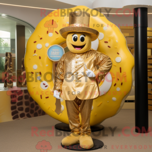 Máscara de fumaça de ouro...
