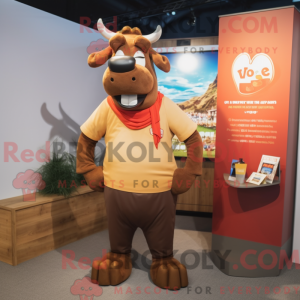 Costume mascotte de Tan...
