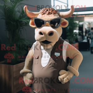 Costume mascotte de Tan...