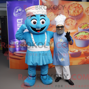 Disfraz de mascota Sky Blue...