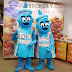 Sky Blue Biryani mascotte...