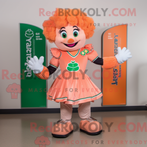 Peach Irish Dancer máscara...