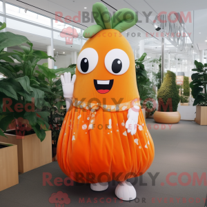 Máscara reddik laranja com...