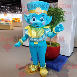 Disfraz de mascota Sky Blue...
