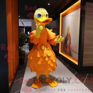 Maskottchenkostüm Orange...