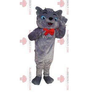 Mascot of Berlioz, the famous gray cat of the Aristocats