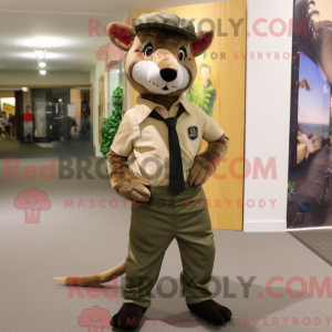Costume mascotte d Olive...
