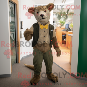 Costume mascotte d Olive...
